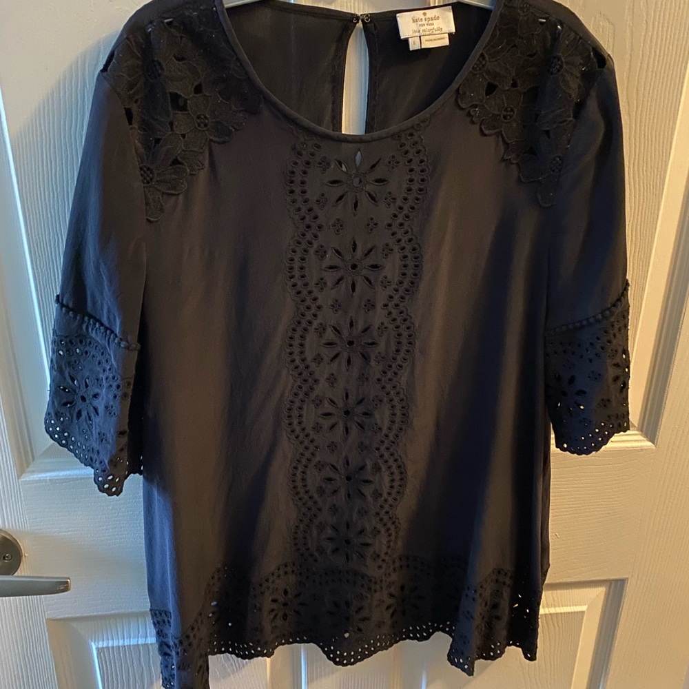Kate Spade adorable black top.